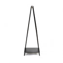 kledingrek Gustaf 54 x 140 cm staal/hout zwart