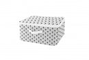 opbergbox Tropic 46x46x20,5cm polypropyleen wit