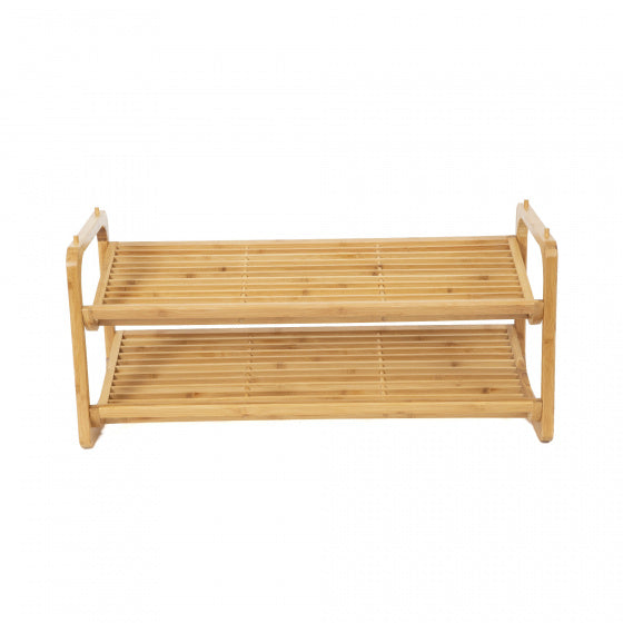 schoenenrek Bamboo 75 x 34 cm bamboe naturel