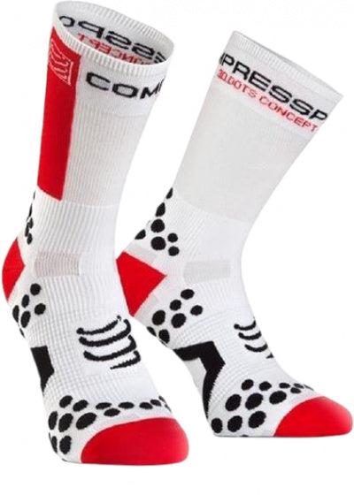 fietssokken Pro Racing V2.1 maat 39-41 wit/rood