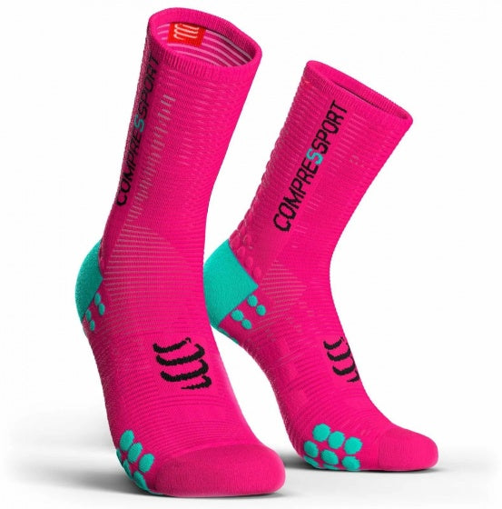 Pro Racing V3.0 fietssokken roze maat 35-38