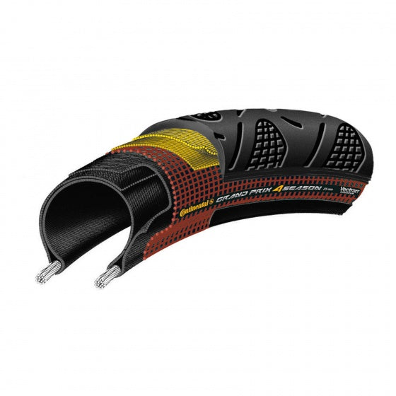 Buitenband Continental Grand Prix 4-Seasons 28 x 1.25" / 32-622 vouwbaar - Zwart