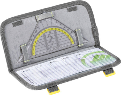 etui Soniclights 24 x 11 x 6 cm polyester blauw/groen