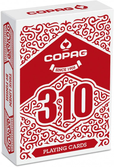 speelkaarten 310 The Core goochelaars rood 55-delig
