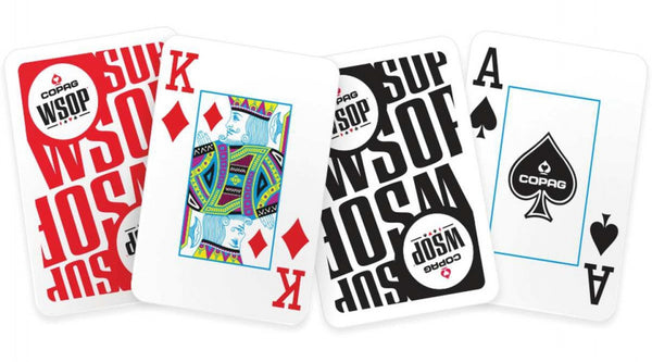 speelkaarten World Series of Poker 6,3 cm PVC 111-delig