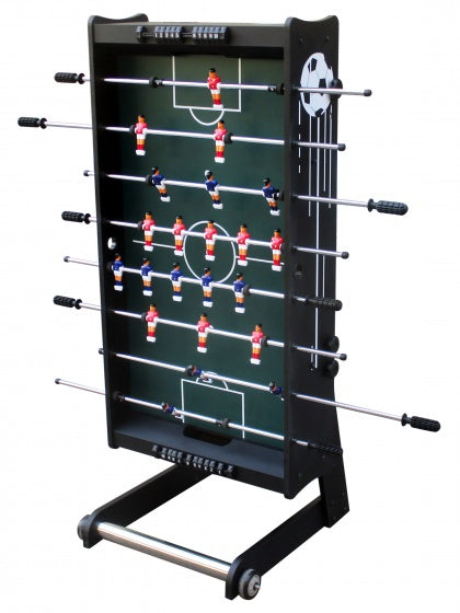 tafelvoetbalspel 121 x 61 x 81 cm zwart