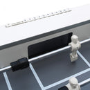 voetbaltafel Worldcup Premium Pro 141 cm wit/zwart