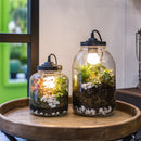 Tafellamp Glazen Pot, 19cm