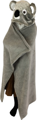 Noxxiez Knuffeldeken met Capuchon Koala, 130x100cm