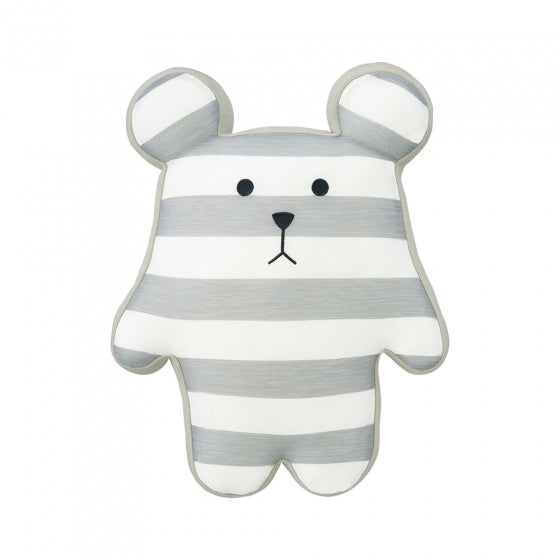 knuffel Sloth Cool Touch 38 x 35 cm polyester grijs/wit