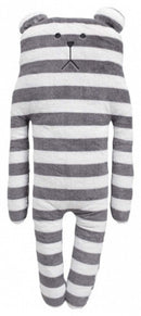 knuffel Sloth Standard 62 x 27 cm polyester grijs/wit