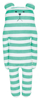 knuffel Sloth Surf 100 x 32 cm polyester groen/wit