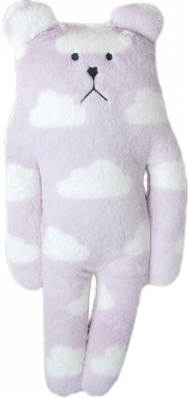 knuffelkussen Sloth Clouds 41 cm polyester lila