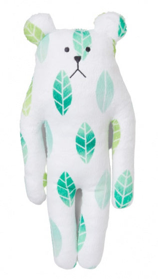 knuffelkussen Sloth Greentea 41 cm polyester wit