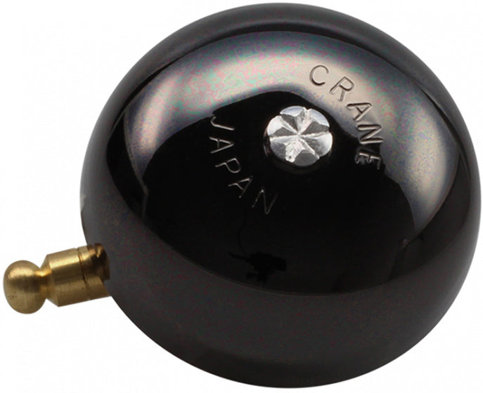 fietsbel Karen 50 mm messing zwart