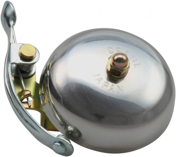 fietsbel Suzu 5 x 5,5 cm staal zilver