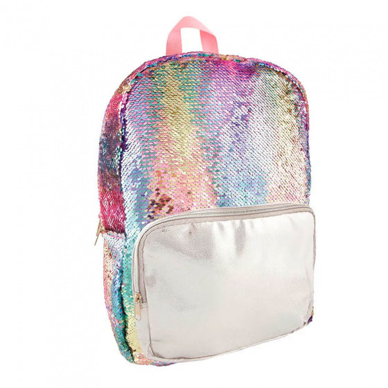 Magic Sequin mini rugzak 26 cm pastel
