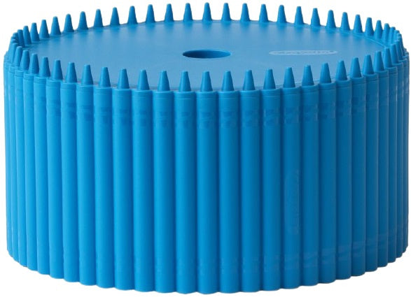 opbergbox 9,1 x 10,8 cm polypropyleen blauw