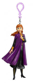 sleutelhanger Frozen Anna meisjes 16 x 10,5 cm paars