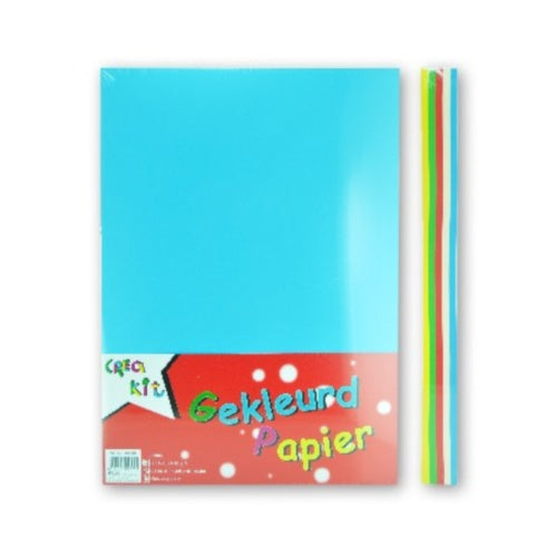 Crea-Kit gekleurd papier A4 80 gram 250 vel