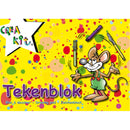 tekenblok Muis junior A4 papier geel