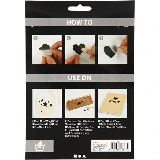 rub-on stickers zomer 12 x 15,5 cm