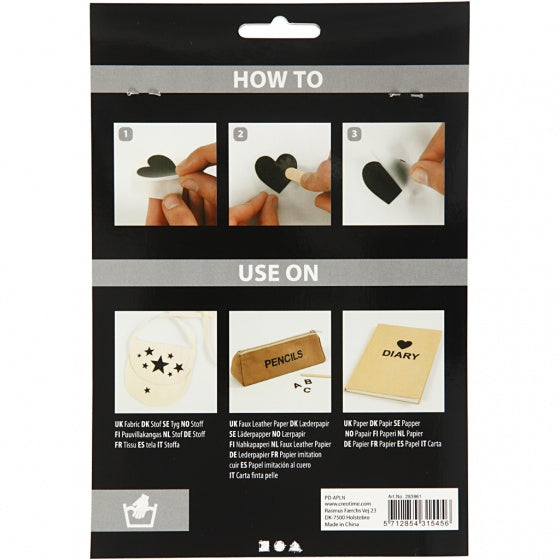rub-on stickers verkeer 12 x 15,5 cm