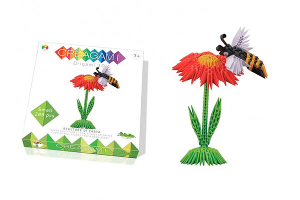 origami 3D set bloem en bij 271-delig