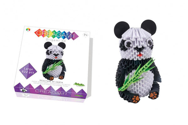 origami 3D set panda 657-delig