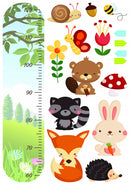 muursticker Animals Growth glow in the dark 15 stuks