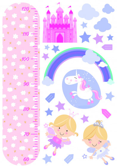 muursticker Fairies Growth glow in the dark 25 stuks