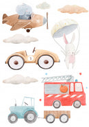 muursticker Old Town junior 15 stuks