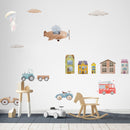 muursticker Old Town junior 15 stuks