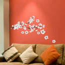 muursticker Photographic Blossem wit 11 stuks