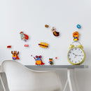 muursticker Super Hero 3D jongens papier 10 stuks