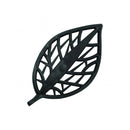 muurstickers Black Leaves junior 15 stuks