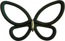 muurstickers Black Butterflies junior 12 stuks