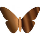 muurstickers Bronze Butterflies junior 9 stuks