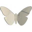 muurstickers Silver Butterflies junior 9 stuks
