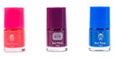 nagellak meisjes 10 ml roze/paars/blauw 3 stuks