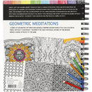 kleurboek Geometric Meditations 19,5 x 23 cm papier