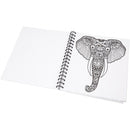 kleurboek Natura ringband 19,5 x 23 cm papier