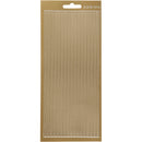 foliestickers rand 17 stuks goud 21 cm