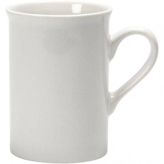 decoreer jouw mok 10 cm / 6,9-7,4 cm wit per stuk