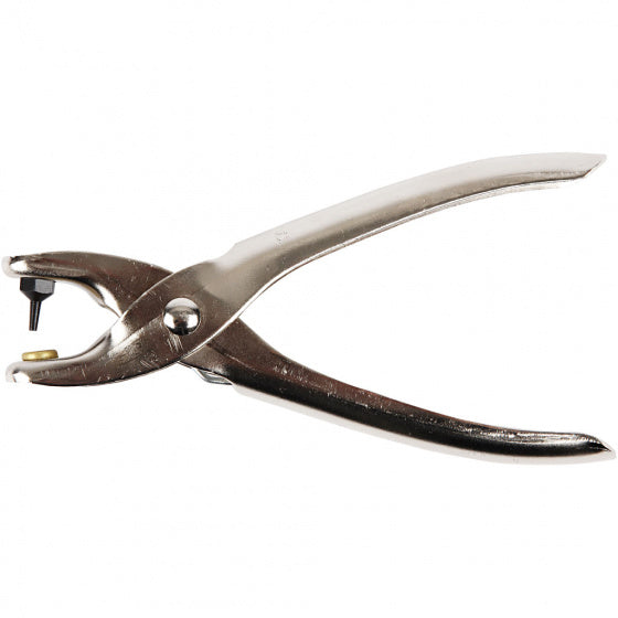 gatentang staal 1-gat 1,5 mm zilver