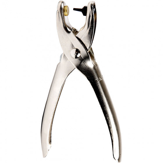 gatentang staal 1-gat 1,5 mm zilver