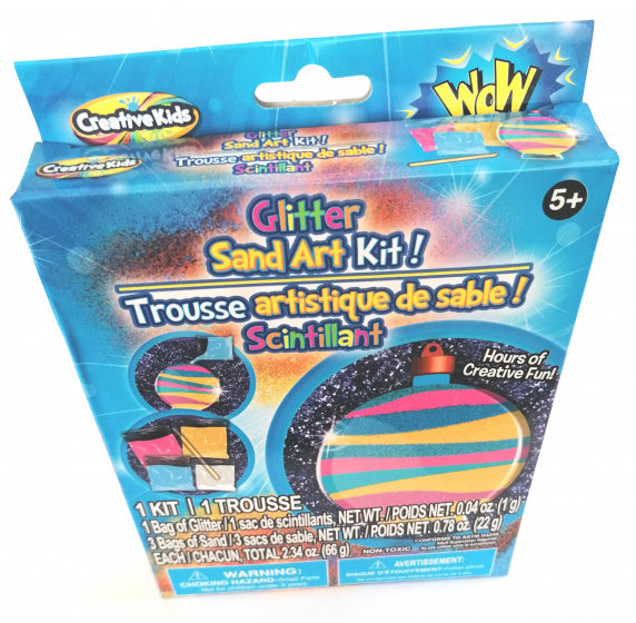 maak je eigen kerstbal meisjes 10 cm zand 5-delig