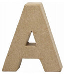Letter Papier-maché - A, 10cm