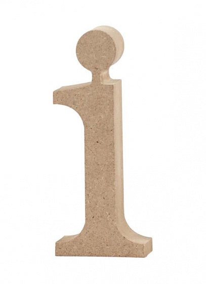 letter i MDF 10,5 cm