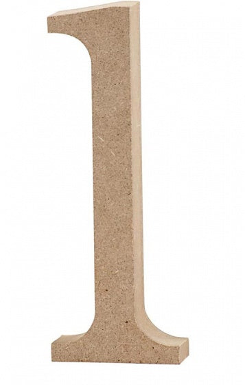 letter l MDF 12,7 cm